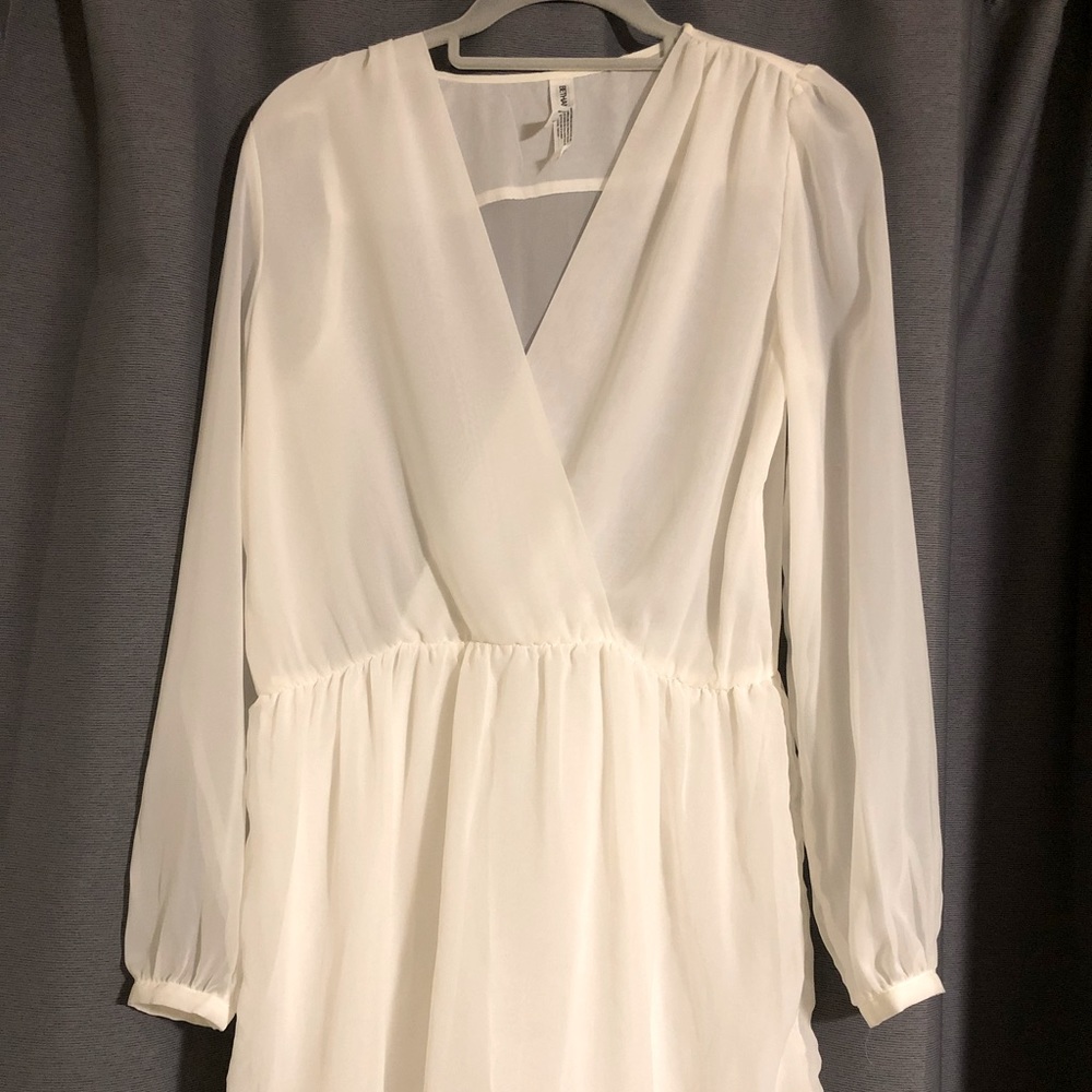 White mini dress/ blouse